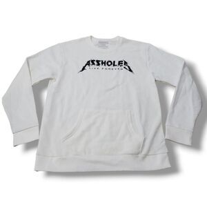 ALF Sweatshirt Size Large A$$holes Live Forever Sweatshirt New Without Tags NWOT